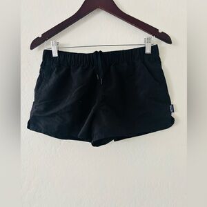 Patagonia Black Athletic Shorts Relaxed Fit